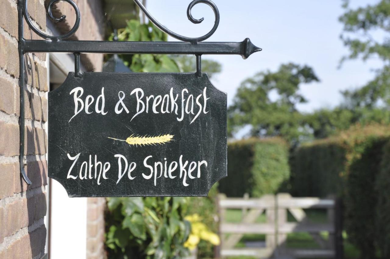 Bed And Breakfast Zathe De Spieker Itens Esterno foto